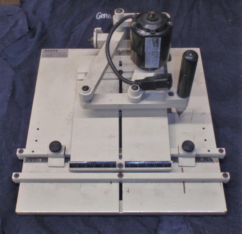 SCOTT Machine Development Corporation SM100B Engraving Machine Garden